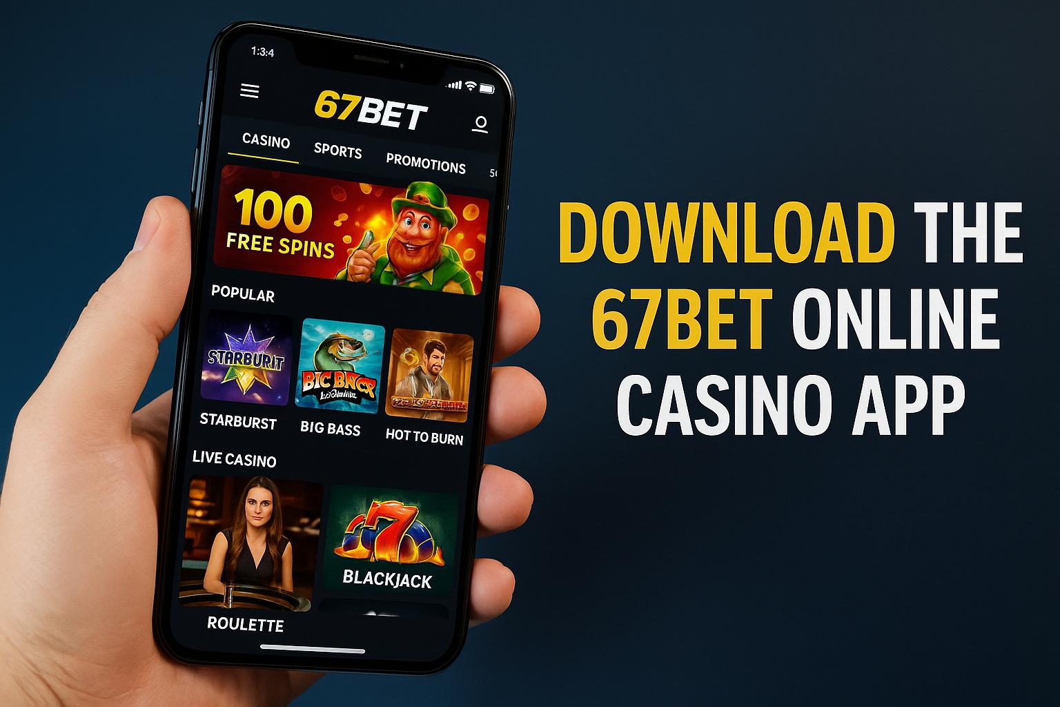 Baixar o 67BET Cassino App