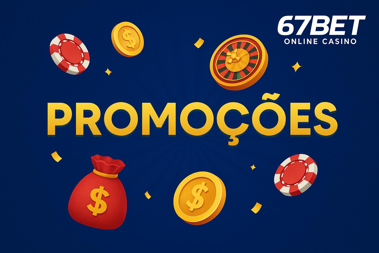 O bônus promocional 67BET é uma ótima maneira de começar sua aventura