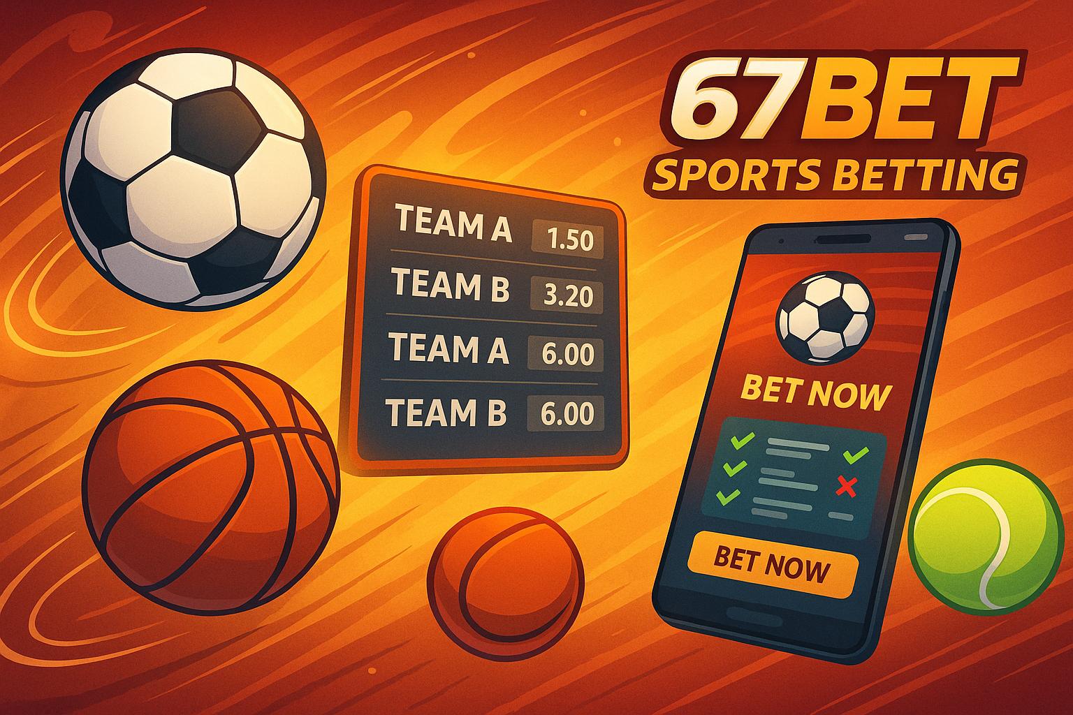 Apostas esportivas no cassino online 67BET  